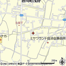 香川県高松市香川町浅野654周辺の地図
