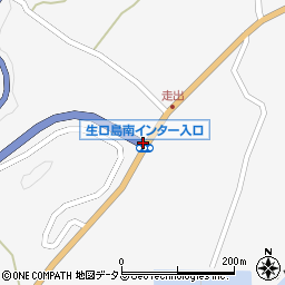 生口島南インター入口周辺の地図
