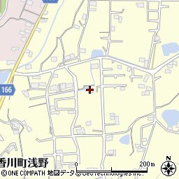 香川県高松市香川町浅野3383周辺の地図