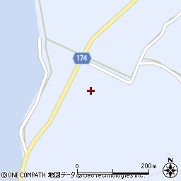 愛媛県越智郡上島町岩城3574周辺の地図