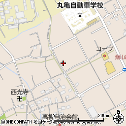 香川県丸亀市飯山町西坂元623周辺の地図