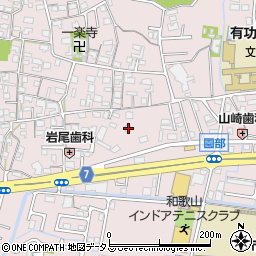 和歌山県和歌山市園部877周辺の地図