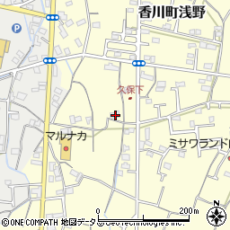香川県高松市香川町浅野555周辺の地図
