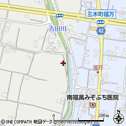 香川県木田郡三木町田中1116周辺の地図