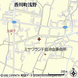 香川県高松市香川町浅野518周辺の地図