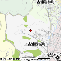 広島県呉市吉浦西城町周辺の地図