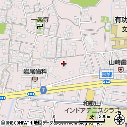 和歌山県和歌山市園部876周辺の地図
