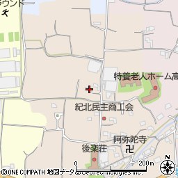 和歌山県紀の川市黒土215周辺の地図