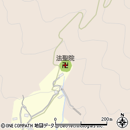 法聖院周辺の地図