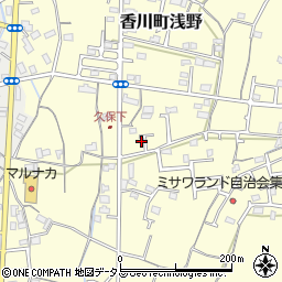 香川県高松市香川町浅野522周辺の地図