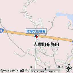 志摩丸山橋西周辺の地図