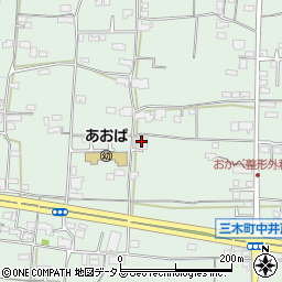 香川県木田郡三木町井戸2387周辺の地図