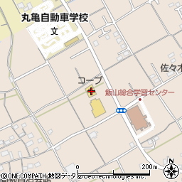 香川県丸亀市飯山町西坂元648周辺の地図