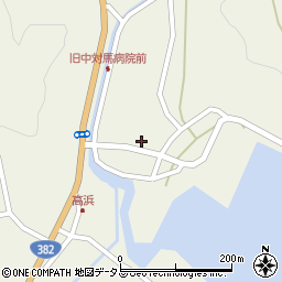 長崎県対馬市美津島町鷄知1312周辺の地図