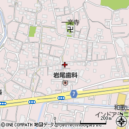 和歌山県和歌山市園部884周辺の地図