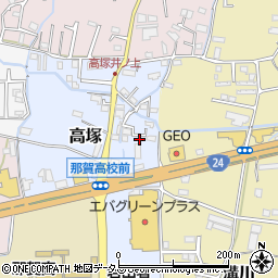 和歌山県岩出市高塚183-19周辺の地図