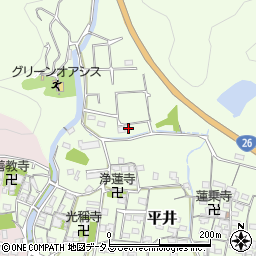 和歌山県和歌山市平井470-1周辺の地図