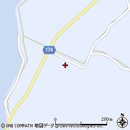 愛媛県越智郡上島町岩城3570周辺の地図