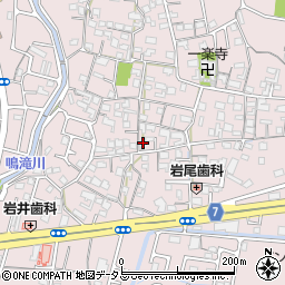 和歌山県和歌山市園部731周辺の地図