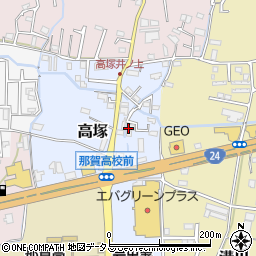 和歌山県岩出市高塚183-7周辺の地図