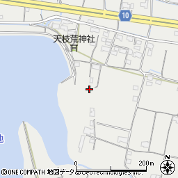 香川県木田郡三木町田中1324周辺の地図
