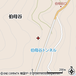 奈良県吉野郡川上村伯母谷86周辺の地図