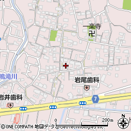 和歌山県和歌山市園部734周辺の地図