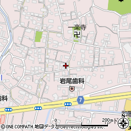 和歌山県和歌山市園部738周辺の地図