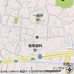 和歌山県和歌山市園部776周辺の地図