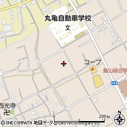 香川県丸亀市飯山町西坂元周辺の地図