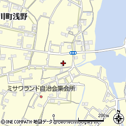 香川県高松市香川町浅野466周辺の地図