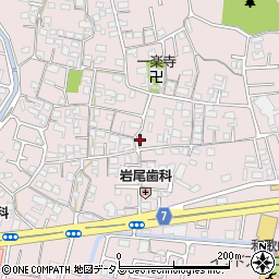 和歌山県和歌山市園部739周辺の地図