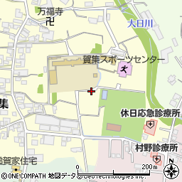 兵庫県南あわじ市賀集周辺の地図