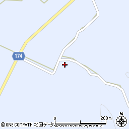 愛媛県越智郡上島町岩城3654周辺の地図