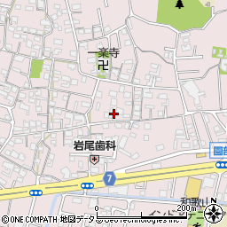 和歌山県和歌山市園部782周辺の地図