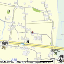 香川県木田郡三木町下高岡589周辺の地図
