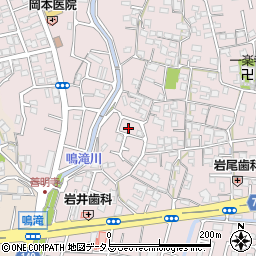 和歌山県和歌山市園部701周辺の地図