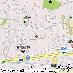和歌山県和歌山市園部800周辺の地図