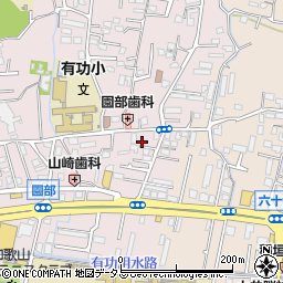 和歌山県和歌山市園部1438周辺の地図
