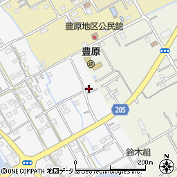 香川県仲多度郡多度津町道福寺36周辺の地図