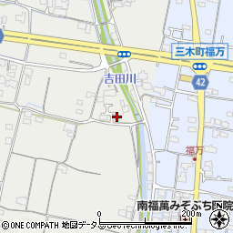 香川県木田郡三木町田中1114周辺の地図