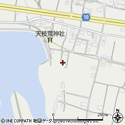 香川県木田郡三木町田中1319周辺の地図