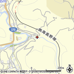 和歌山県伊都郡九度山町中古沢117周辺の地図