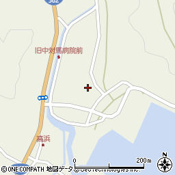 長崎県対馬市美津島町鷄知1311-2周辺の地図