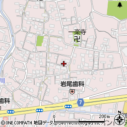 和歌山県和歌山市園部743周辺の地図