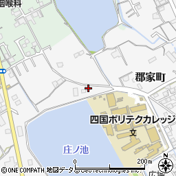 香川県丸亀市郡家町3196-2周辺の地図