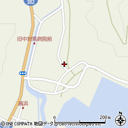 長崎県対馬市美津島町鷄知1323周辺の地図