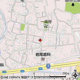 和歌山県和歌山市園部741周辺の地図