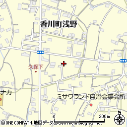 香川県高松市香川町浅野516周辺の地図