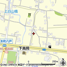 香川県木田郡三木町下高岡1106周辺の地図